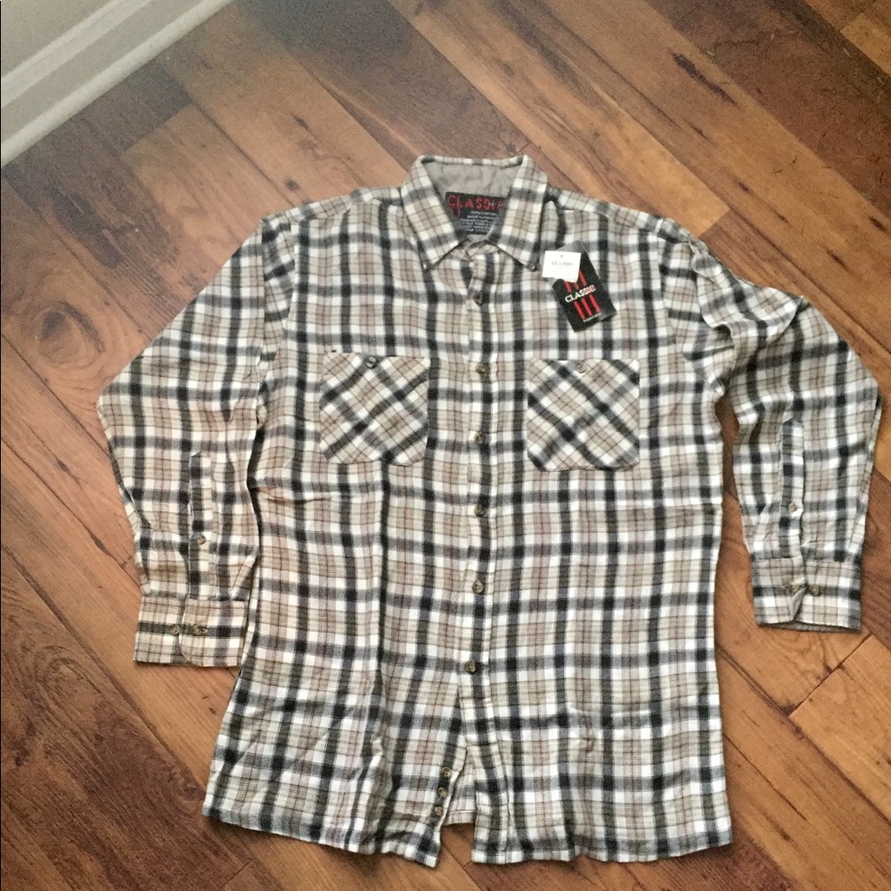 NWT Classic Flannel shirt